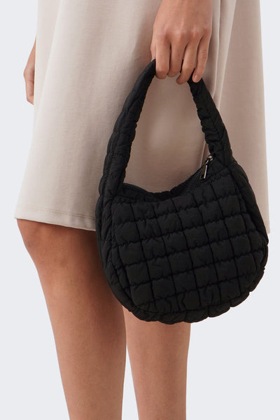 Women's Quilted Mini Shoulder Bag