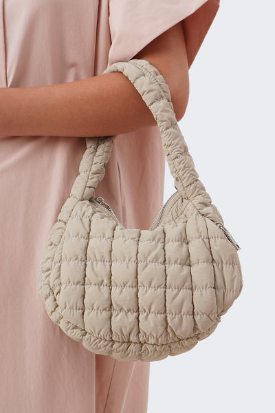 Women's Quilted Mini Shoulder Bag