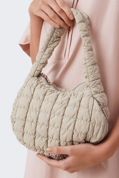 Women's Quilted Mini Shoulder Bag