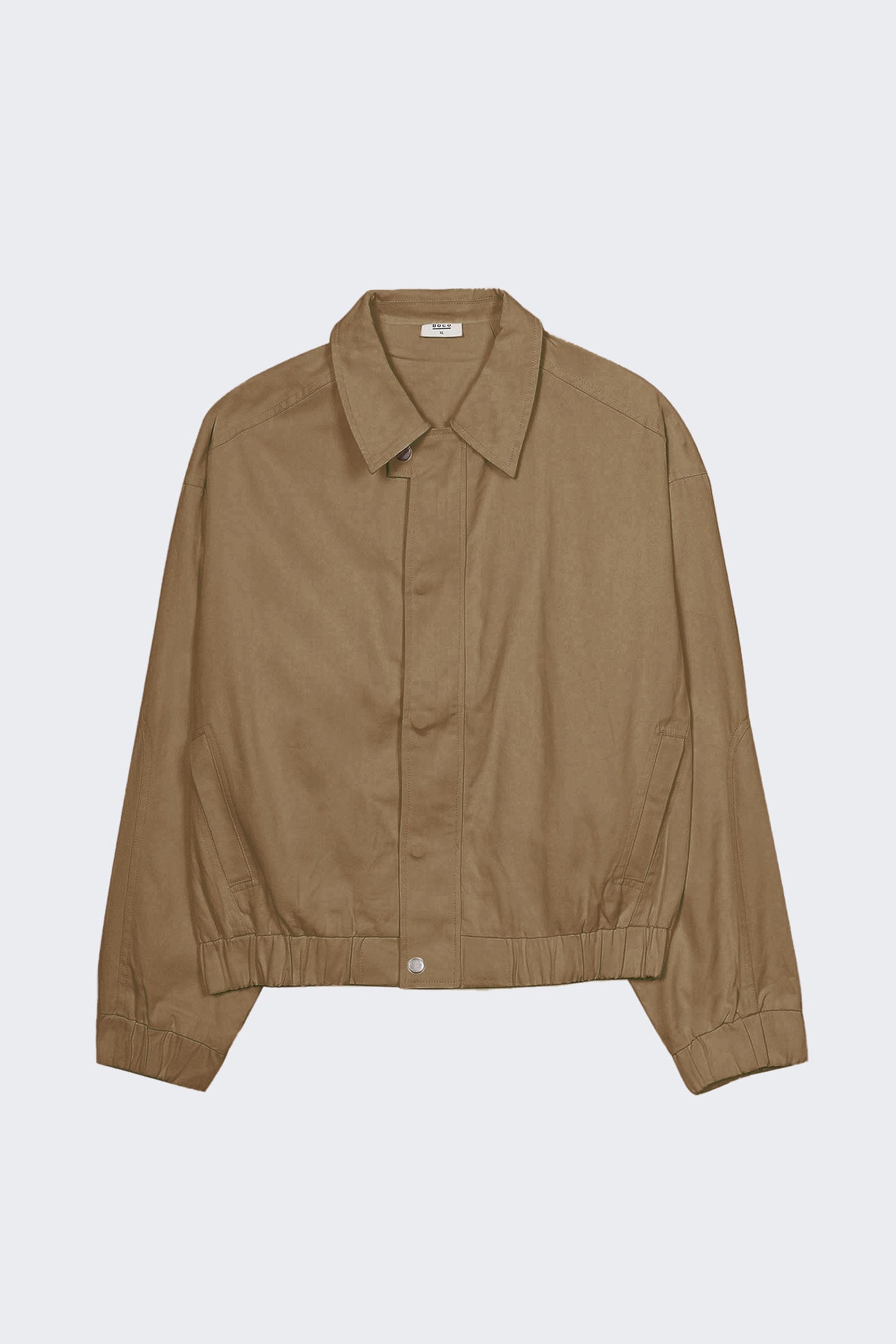 Men's Cropped Back Pleat Jacket