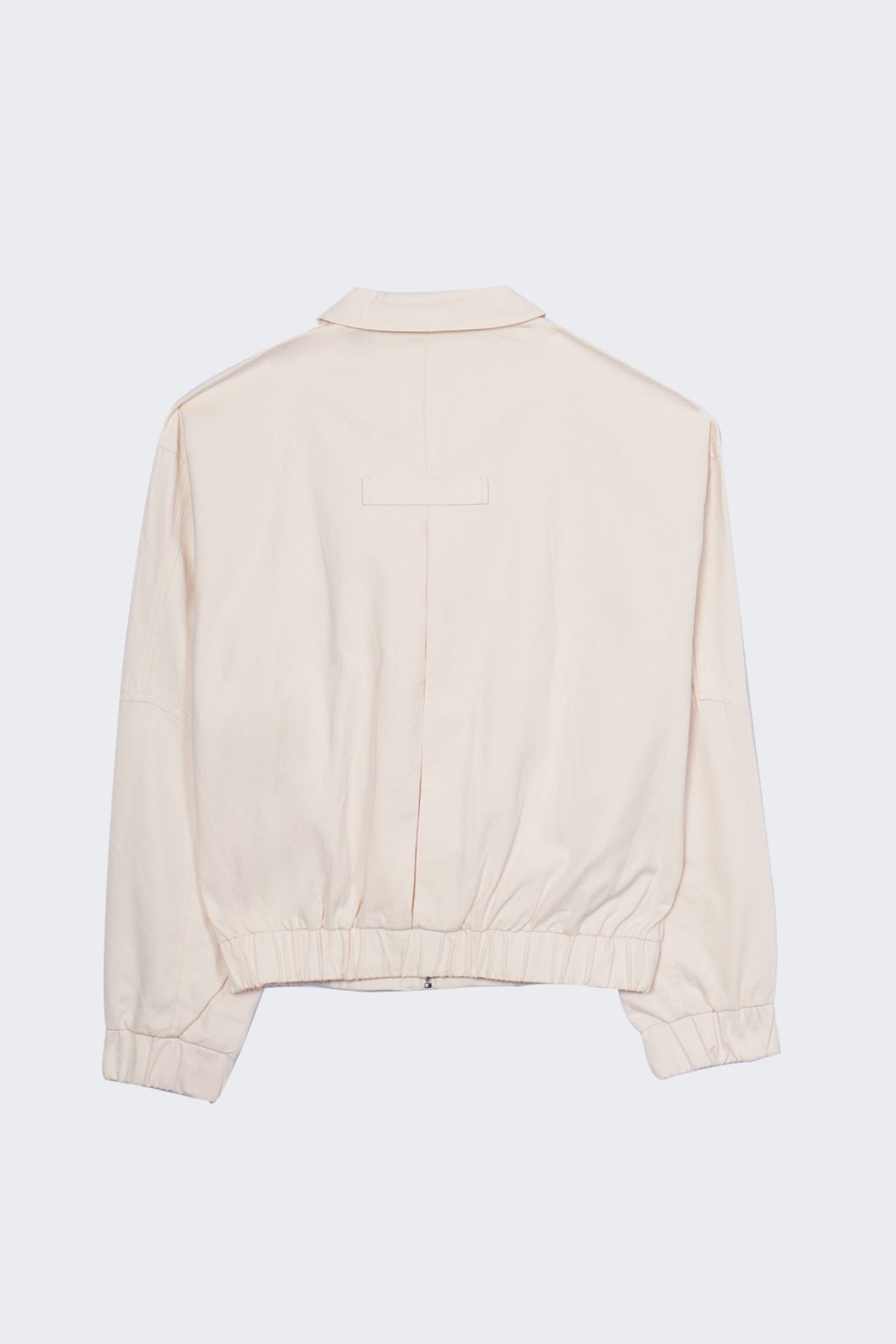 Men's Cropped Back Pleat Jacket