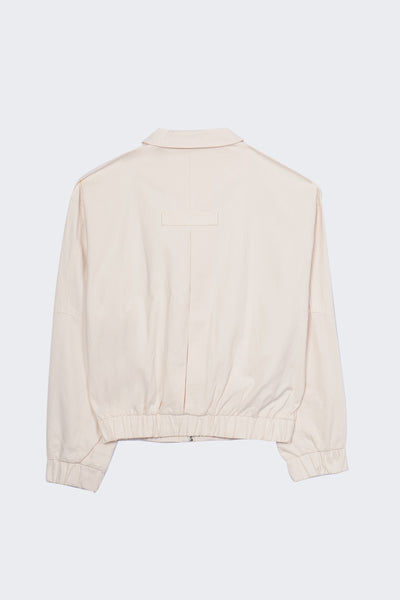 Men's Cropped Back Pleat Jacket