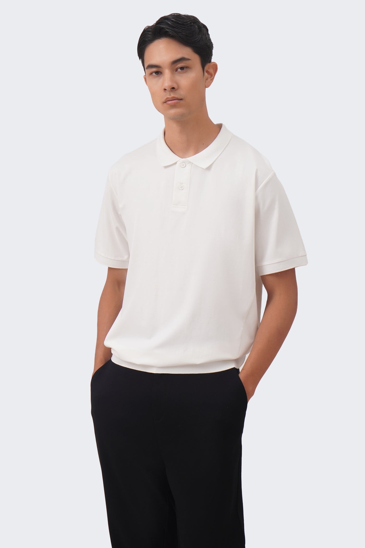 Men's Polo With Seam Details