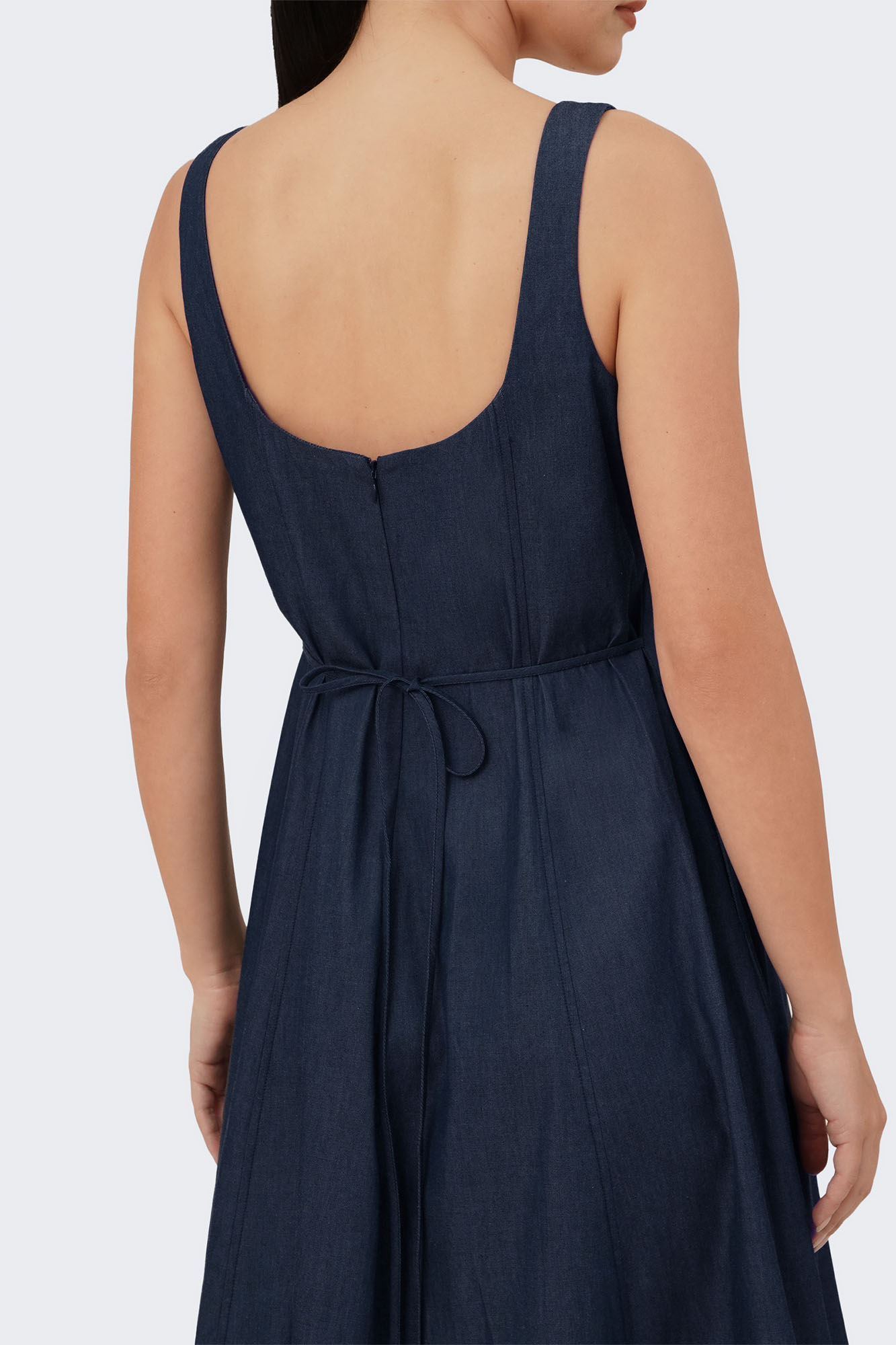 Women's Panel Maxi Dress - The Denim Standard