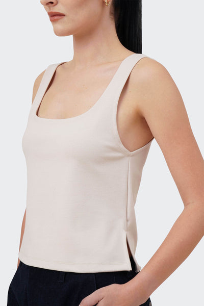 Women's Basic Scoop Tank