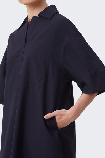 Women's Panel Shirtdress with Pocket