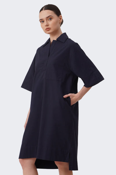 Women's Panel Shirtdress with Pocket