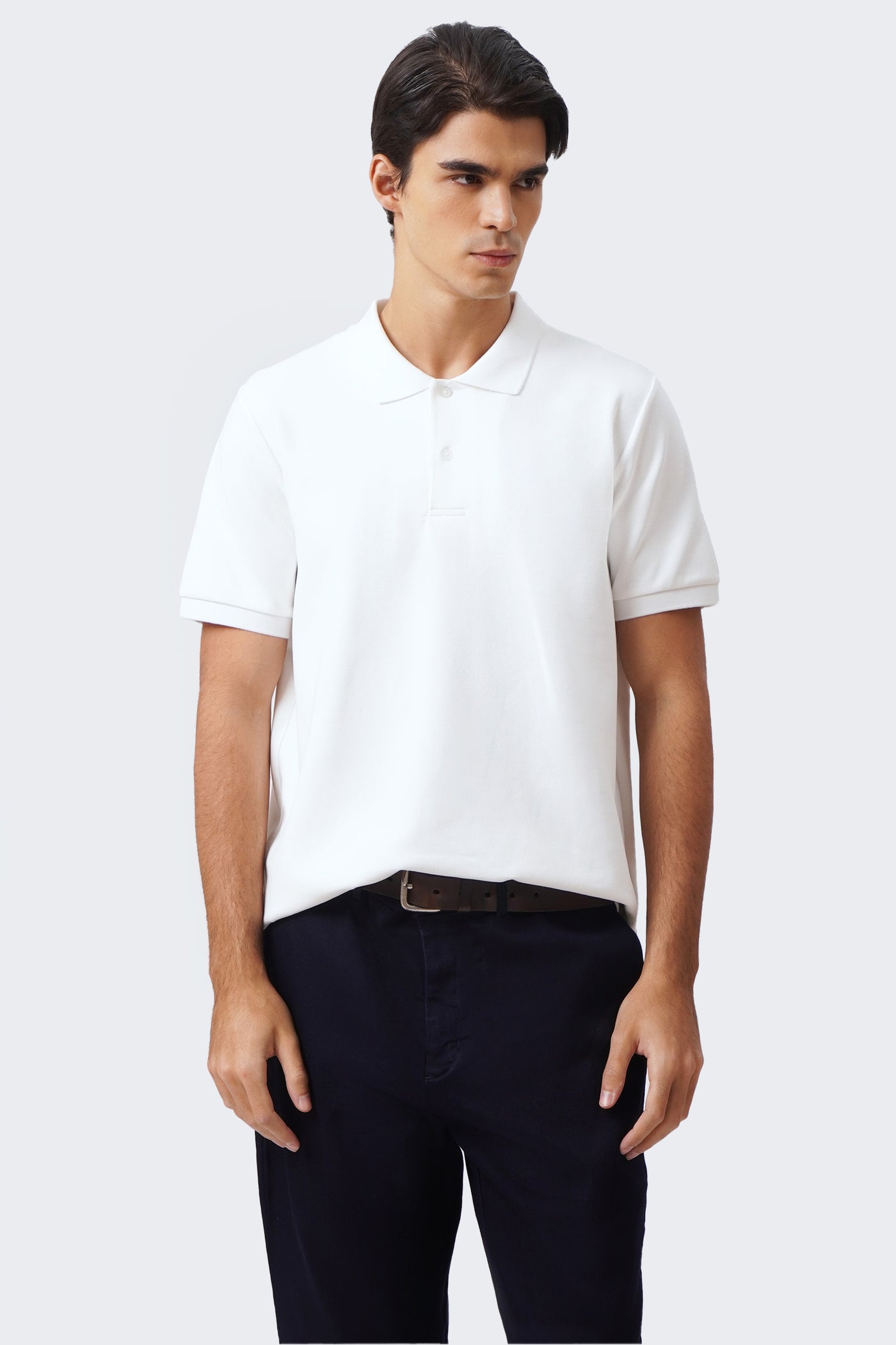 Men's French Terry Polo