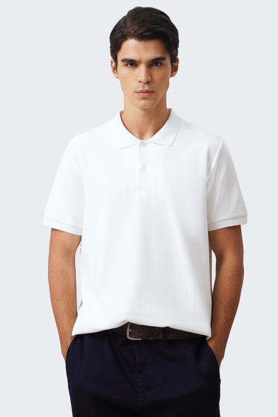 Men's French Terry Polo
