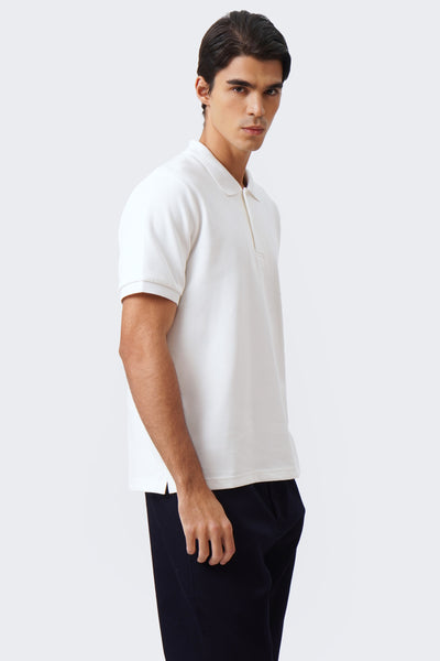 Men's French Terry Polo
