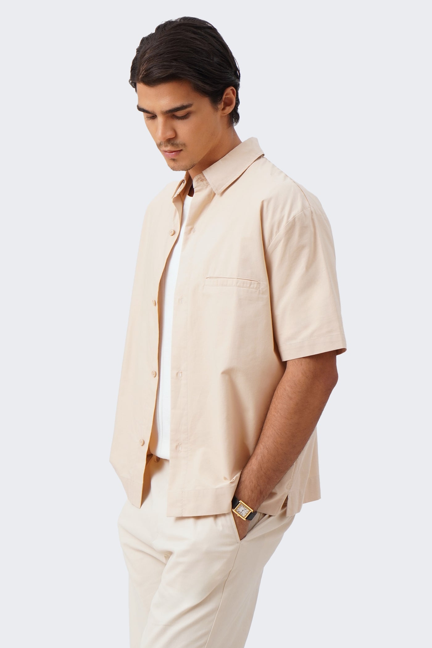 Men's Shirt with Tab