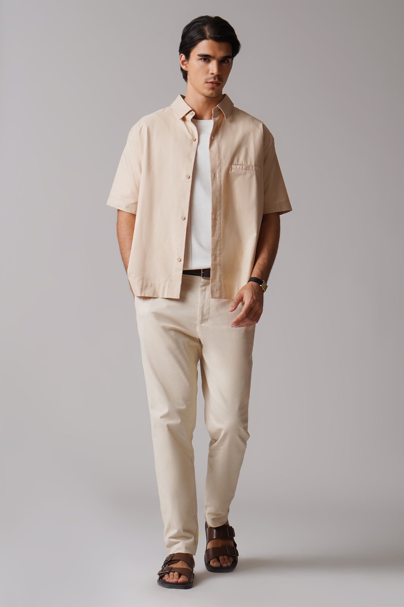 Men's Shirt with Tab