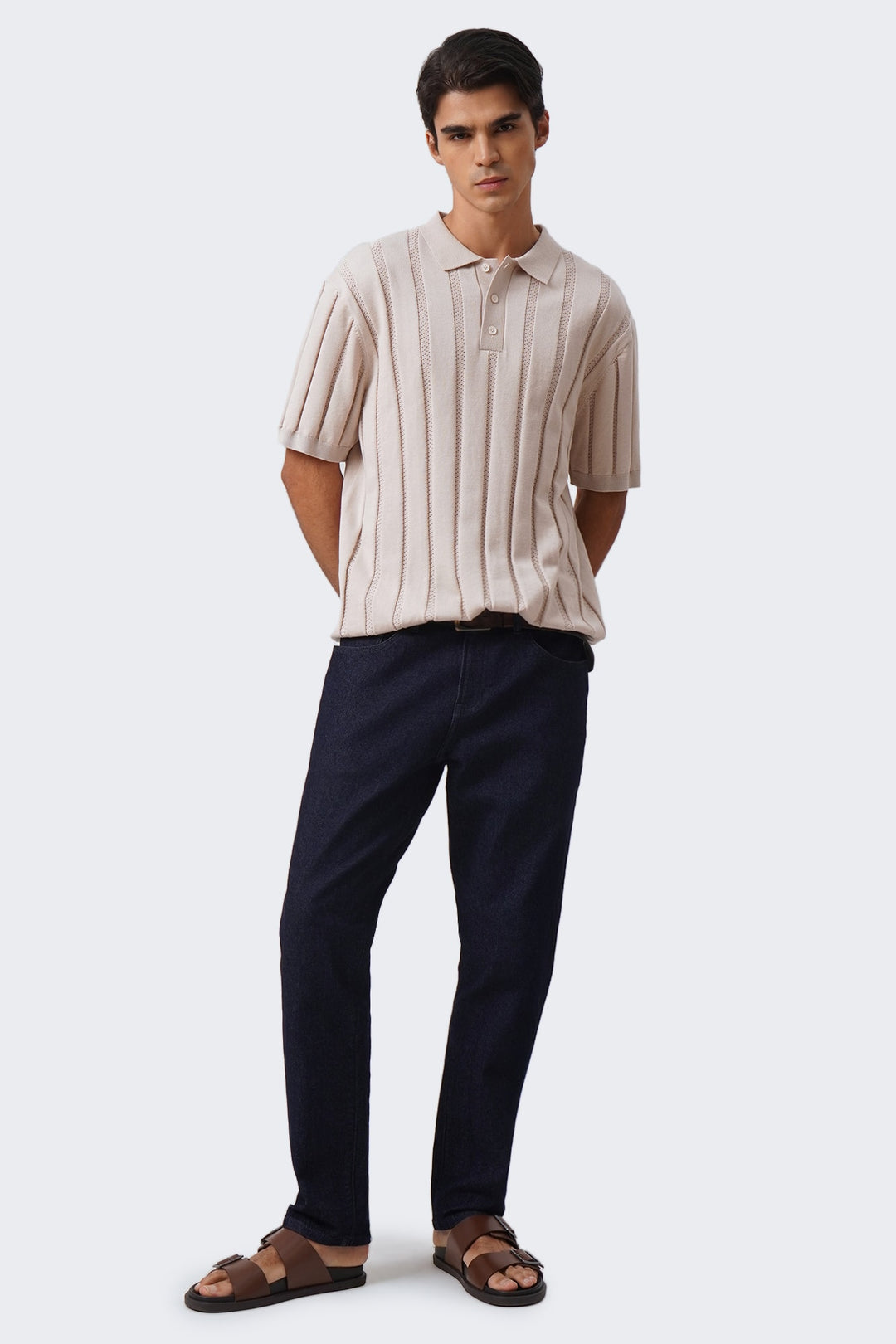 Men's Open Knit Polo – BOCU Lifestyle