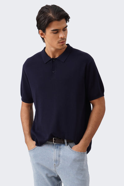 Men's Light Knit Polo