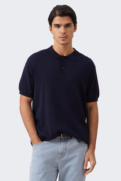 Men's Light Knit Polo