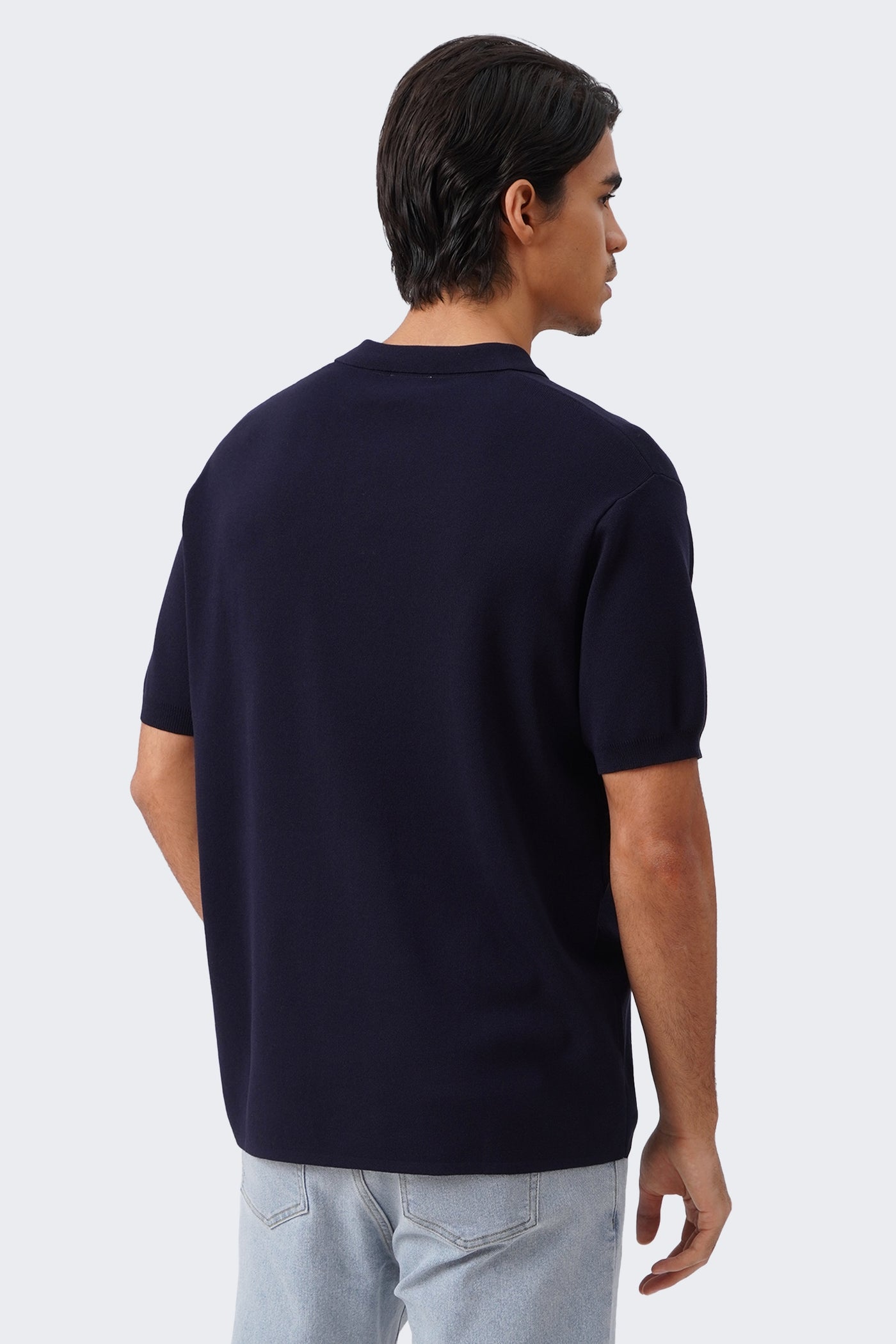 Men's Light Knit Polo