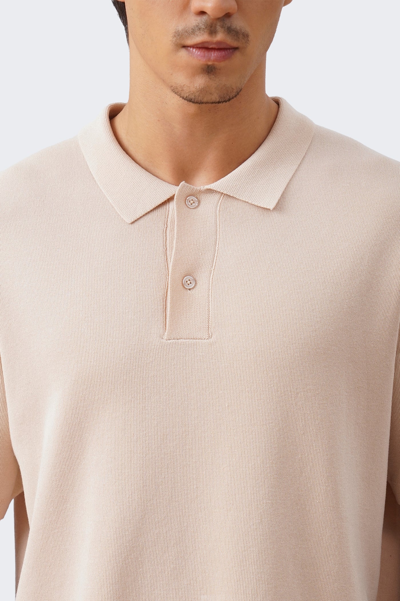 Men's Light Knit Polo