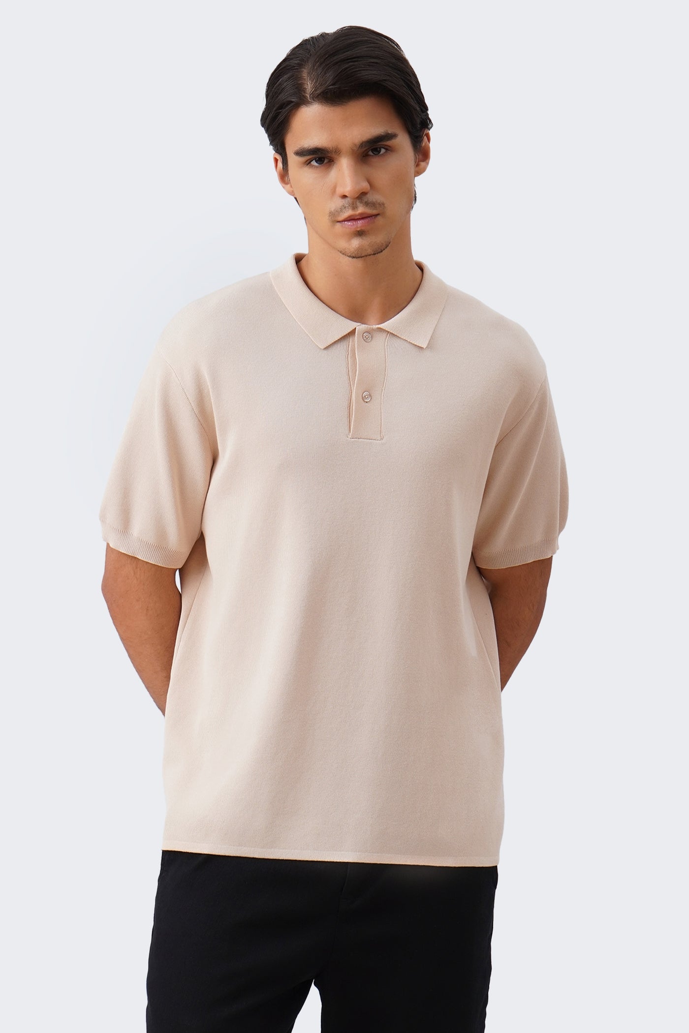 Men's Light Knit Polo