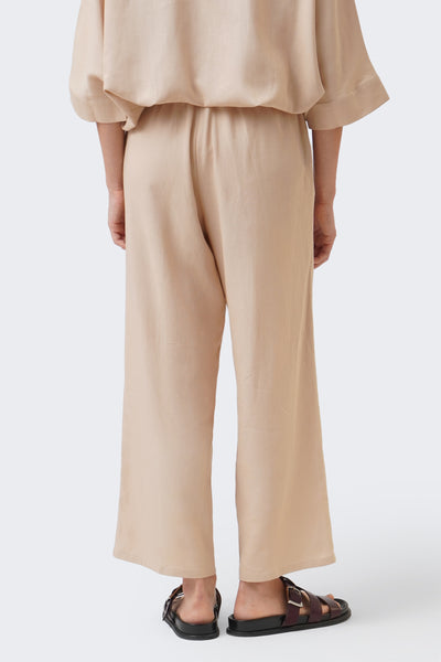 Women's Pull Up Linen Culottes