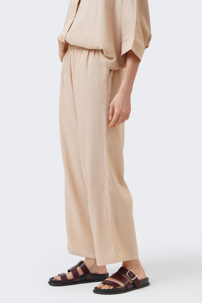 Women's Pull Up Linen Culottes