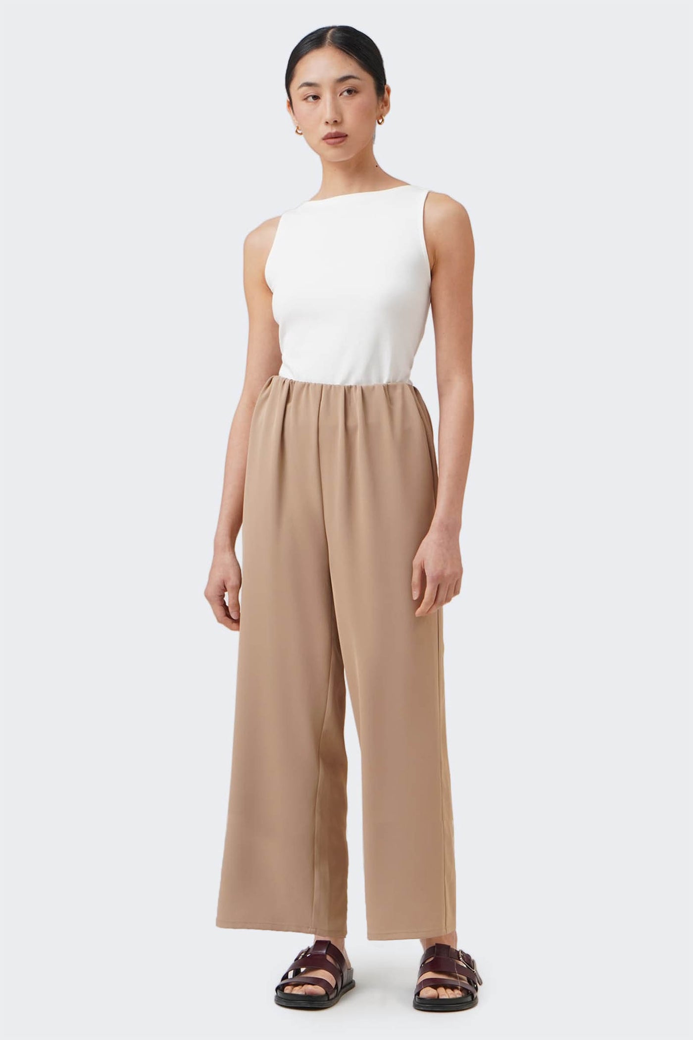 Women's Pull-Up Light Straight Culottes