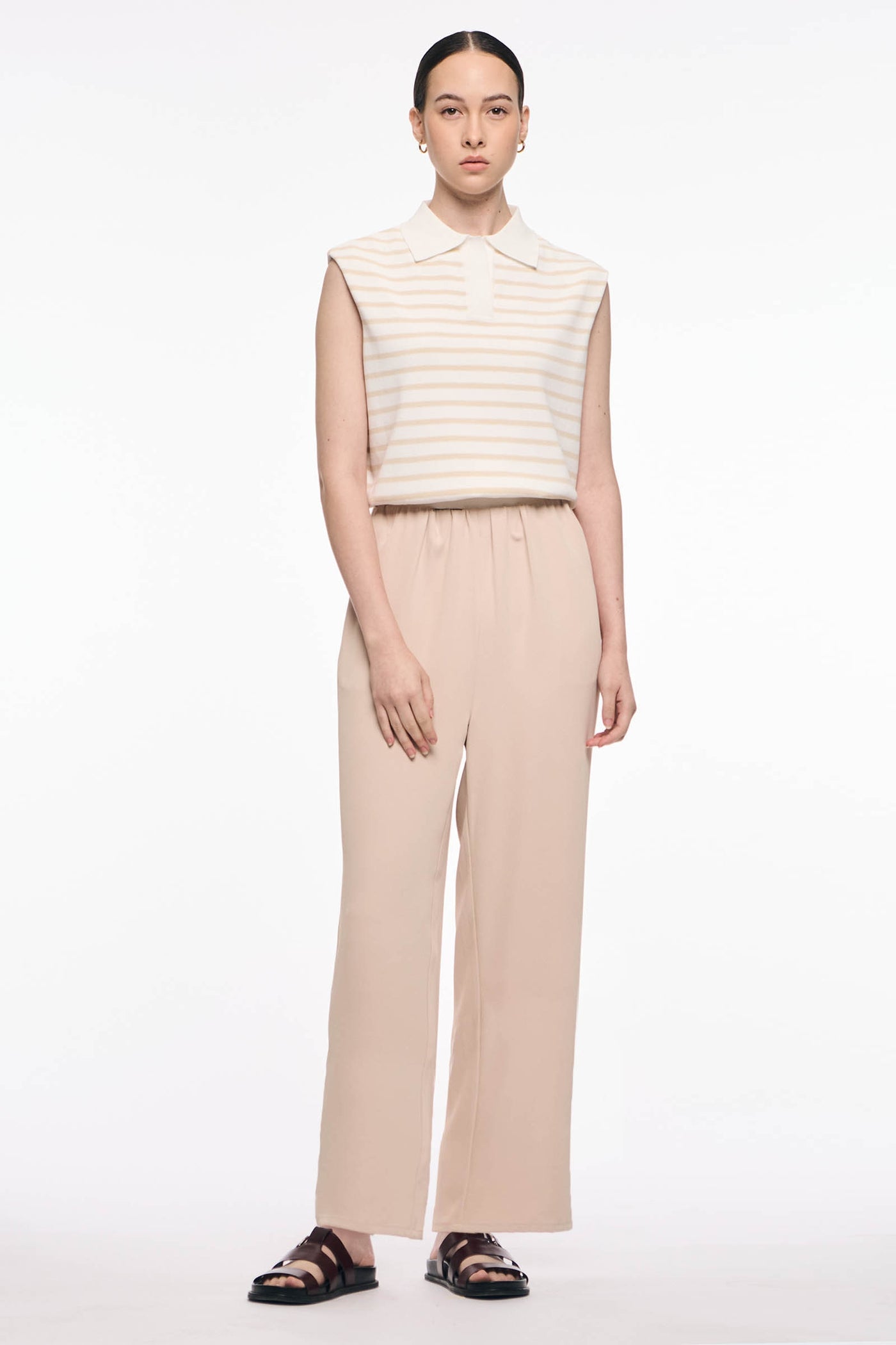 Women's Pull-Up Light Straight Culottes