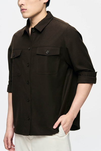 Men's Overshirt With Pockets