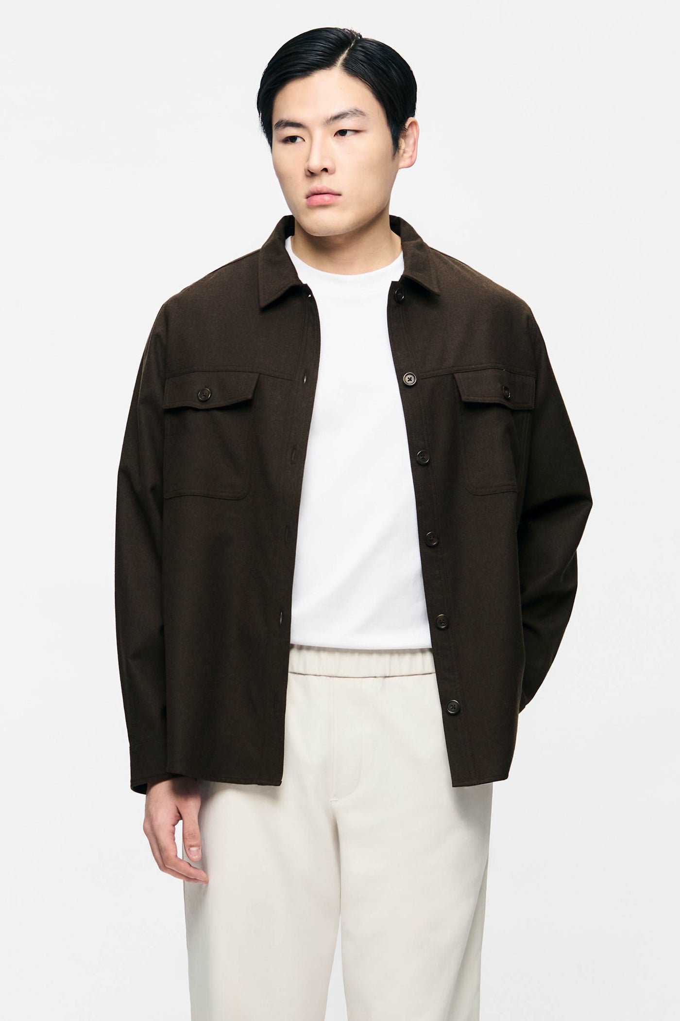 Men's Overshirt With Pockets